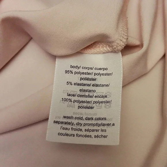 Tommy Hilfiger Pink‎ Tank White Crocheted Flowers Womens Size Large - Picture 5 of 6